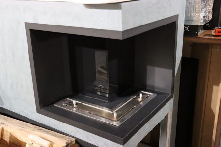 Угловой встраиваемый биокамин Firezo L'angolo Sinistro 600